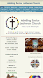Mobile Screenshot of abidingsaviorlutheranchurch.org